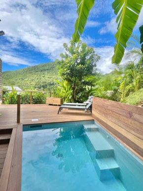 Lodge douceur tropicale Sainte-Luce vue mer